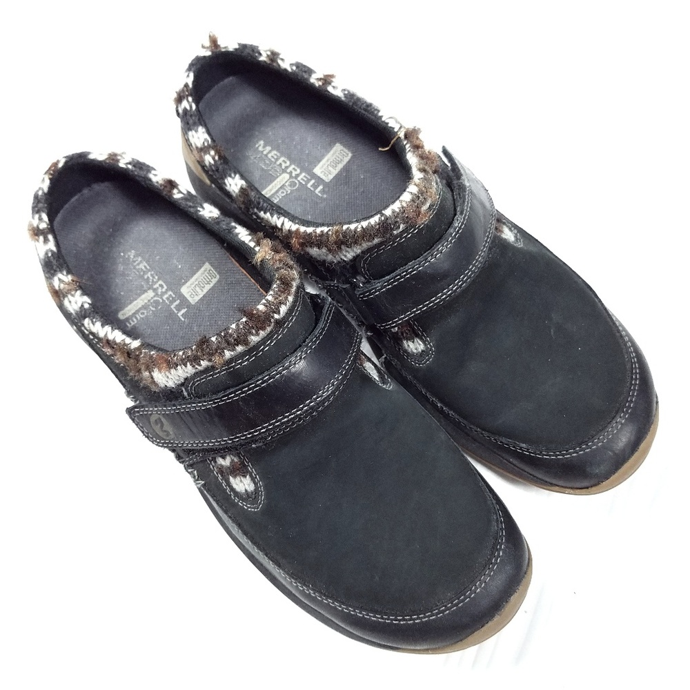 Merrell Encore Echo Ebony Slip On Clogs